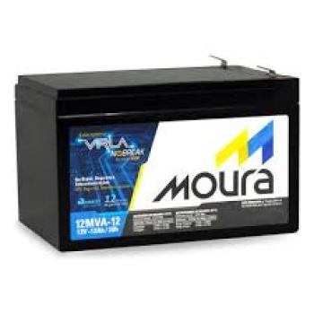 Bateria Selada 12V - 1.2A Alarme Moura