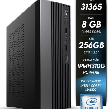 Computador NTC I3 8100/8GB/SSD 256GB