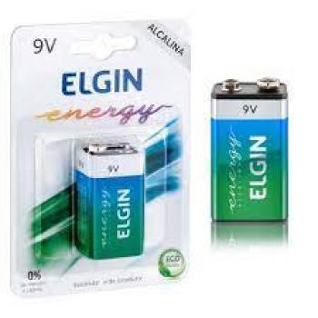 BATERIA 9V ALCALINA ELGIN