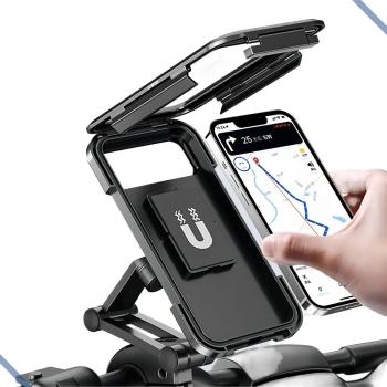 Suporte Para Celular a Prova DAgua Moto/Bicicleta Suporte Para Celular a Prova DAgua Moto/Bicicleta