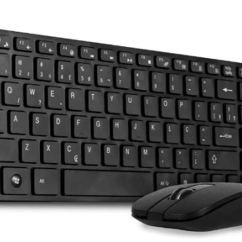 KIT TECLADO E MOUSE EXBOM