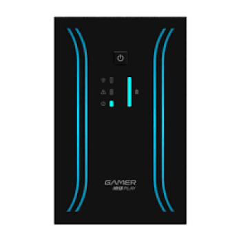 NOBREAK NHS GAMER PLAY SENOIDAL 1000VA ent. biv S. 120v