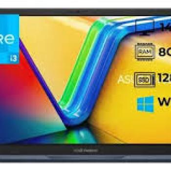 NOTEBOOK ASUS CORE I3 13ª GERAÇÃO 8 GB RAM 128 GB