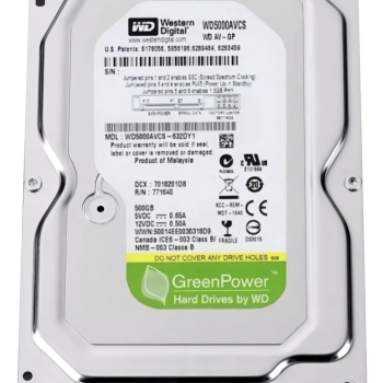 HD WD 500GB Green