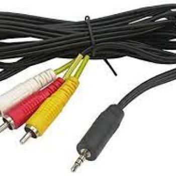 Cabo P3 P/ 3RCA