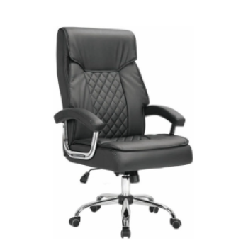CADEIRA PRESIDENTE LUXO PRETA 9241