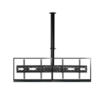 Suporte de TV Duplo teto com regulagem de altura p/ TVs de até 75
