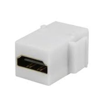 Keystone HDMI reto branco