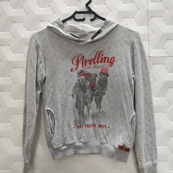BLUSA DE FRIO CINZA STROLLING WITH FRIENDS INF TAM 8  - PERFECT BOYS