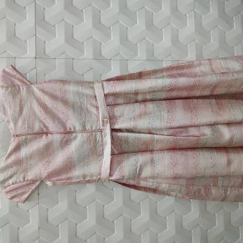 VESTIDO PRINCESA ROSA COM LAÇO FEM TAM 12 - PETIT CHERIE