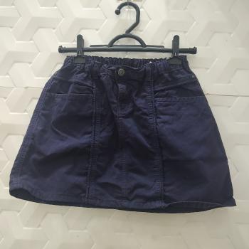 SAIA INFANTIL JEANS ROXA COM BOLSO E ELASTICO 16 ANOS - PUC CA