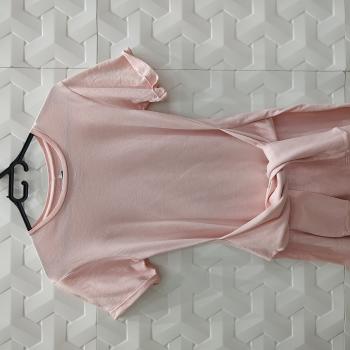 VESTIDO INF ROSA MOLETINHO FEM TAM 10 - MARISA