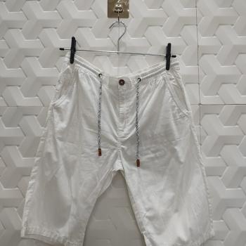 BERMUDA BRANCA SIMPLES MASCULINA TAMANHO 14 - FUZARCA