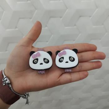 PAR DE PRESILHA PANDA