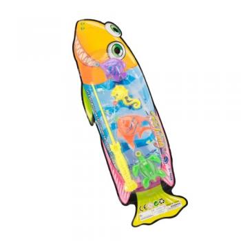 VARA DE PESCA C/ PEIXE FISHING