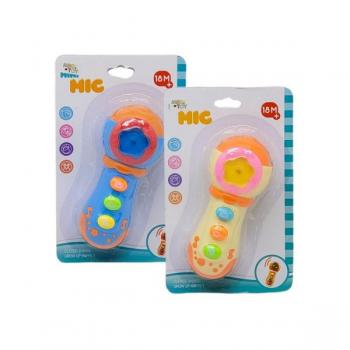MIC TOY CORES LUZ/SOM