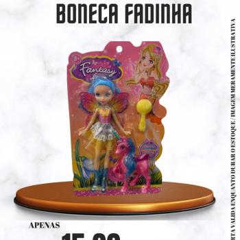 BONECA FANTASY C/ UNICÓRNIO