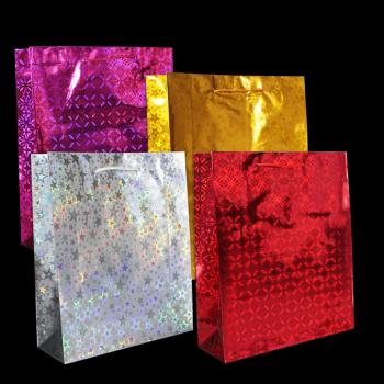 SACOLA DE PRESENTE BRILHOSA 0075