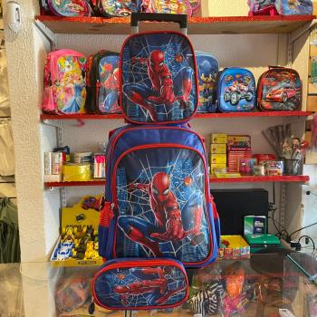 BOLSA CARRINHO HOMEM ARANHA KIT