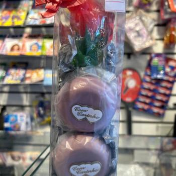 KIT 2SABONETES+ ROSA