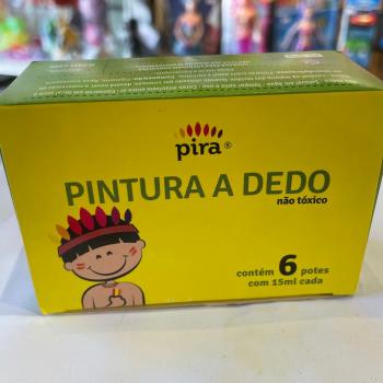 PINTURA A DEDO PIRA C/6