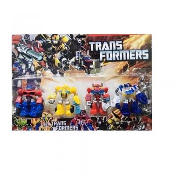BONECOS CARTELADO TRANSFORMERS COM 4