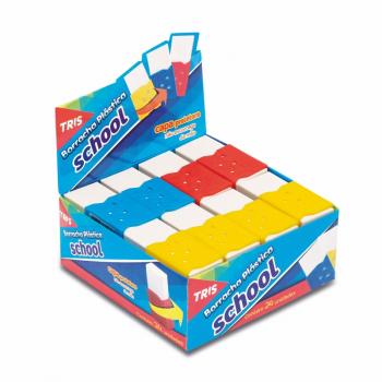 BORRACHA  QUADRADA TRIS