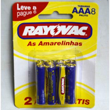 PILHA RAYOVAC AAA