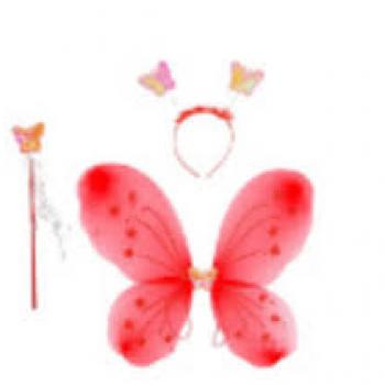 FANTASIA BORBOLETA VERMELHA