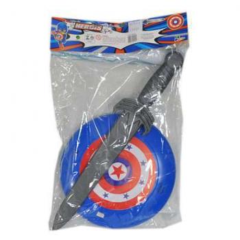 KIT ESCUDO E MASCARA/MARTELO