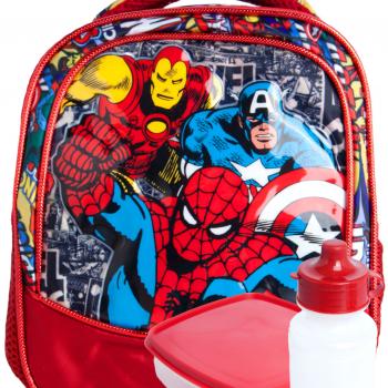 LANCHEIRA ESCOLAR  MARVEL COMICS