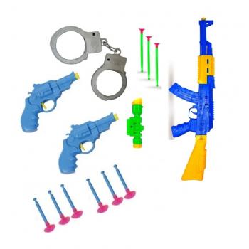 AIROGUN C/ 3 ARMAS E ALGEMA