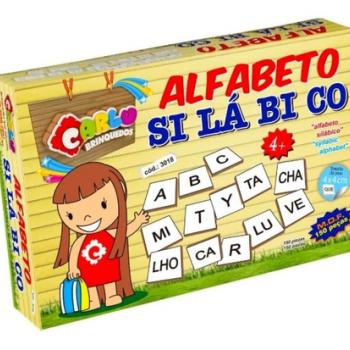 ALFABETO SILÁBICO 150 PEÇAS