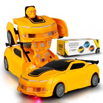 CARRO TRANSFORMES PEQUENO UNIVERSE WARRIOR