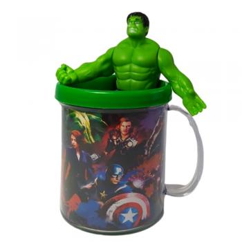 COPO C/ BONECO HULK