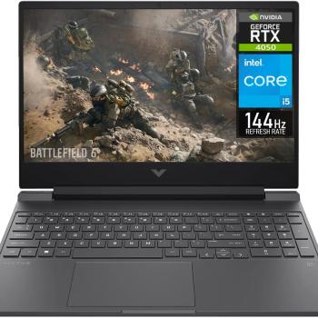 NOTEBOOK HP I5 13420H;  16GB; SSD512GB; RTX 4050 6GB; TELA 15,6 NOVO