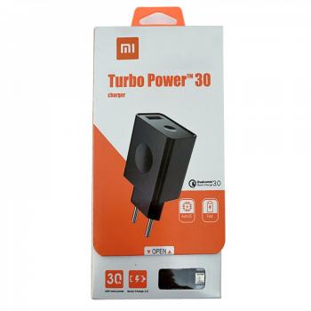 CARREGADOR TURBO POWER XIAOMI