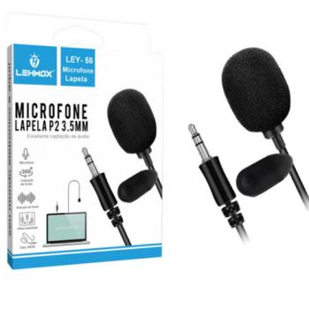 MICROFONE LAPELA P2 LEY-58