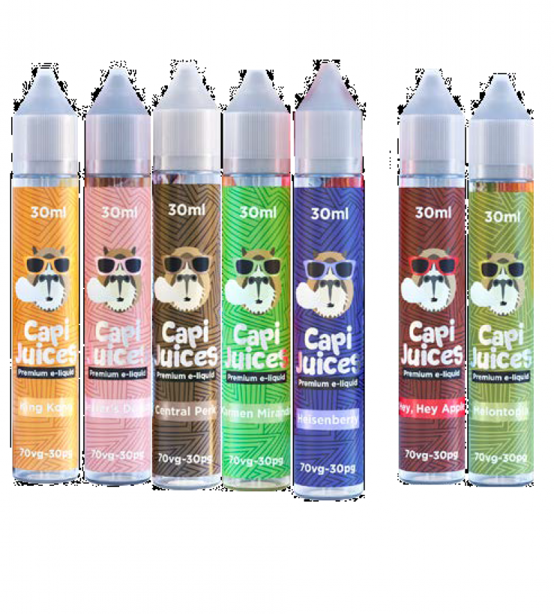 JUICE FREEBASE CAPI 30ml 6mg MANDACARU DISTRIBUIDORA