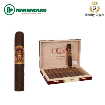 CHARUTO OLIVA SERIE 'V' MADURO DOUBLE ROBUSTO [NRD-OLV-018] (Cx 10und)