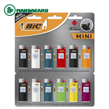 ISQUEIRO BIC MINI 1x12und