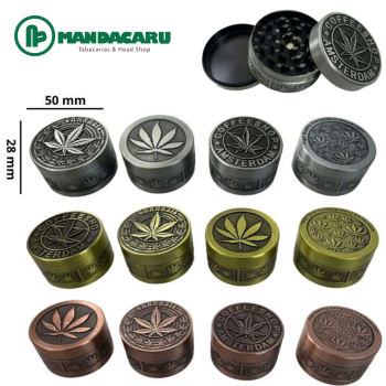 TRITURADOR METAL AMSTERDAM 50mm [AM50-3Y]