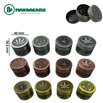 TRITURADOR METAL AMSTERDAM 40mm [AM40-3Y]