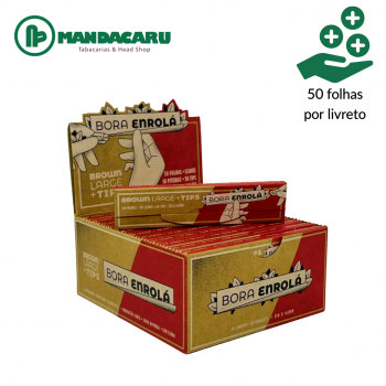 SEDA BORA ENROLA BROWN KS + TIPS 24x50fls
