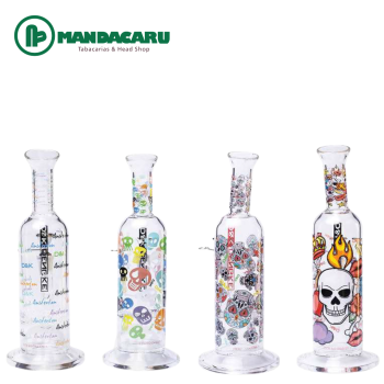 BONG VIDRO D&K DENGKE MIX ESTAMPAS 1 20cm [DK6420-1]