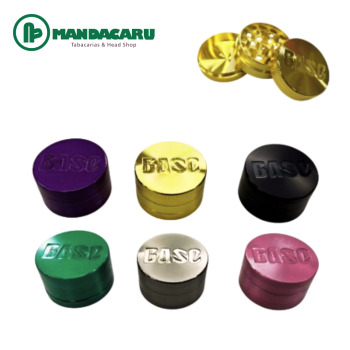 TRITURADOR METAL BASE REDONDO 3 PARTES 40mm [TM-011] (Und)
