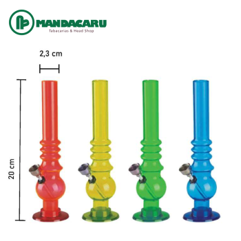 BONG ACRILICO MINI 20cm [MIG03] (Und)
