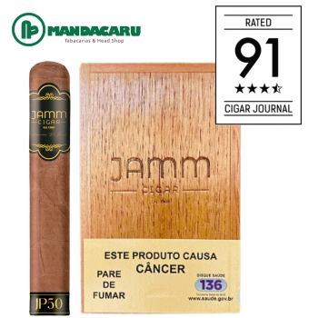 CHARUTO JAMM PRESSED JP50 - Caixa com 10 Und