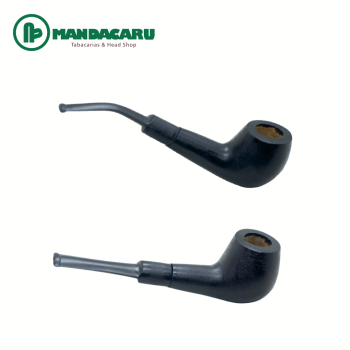 CACHIMBO RÚSTICO MADEIRA BIQ. BAQUELITE 44 (Und)