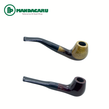 CACHIMBO MADEIRA BIQ. BAQUELITE HOBBY PEQUENO (Und)